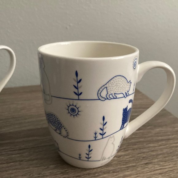 RSLEE Set of Four Ceramic Kitty Cat Mugs - Picture 6 of 8